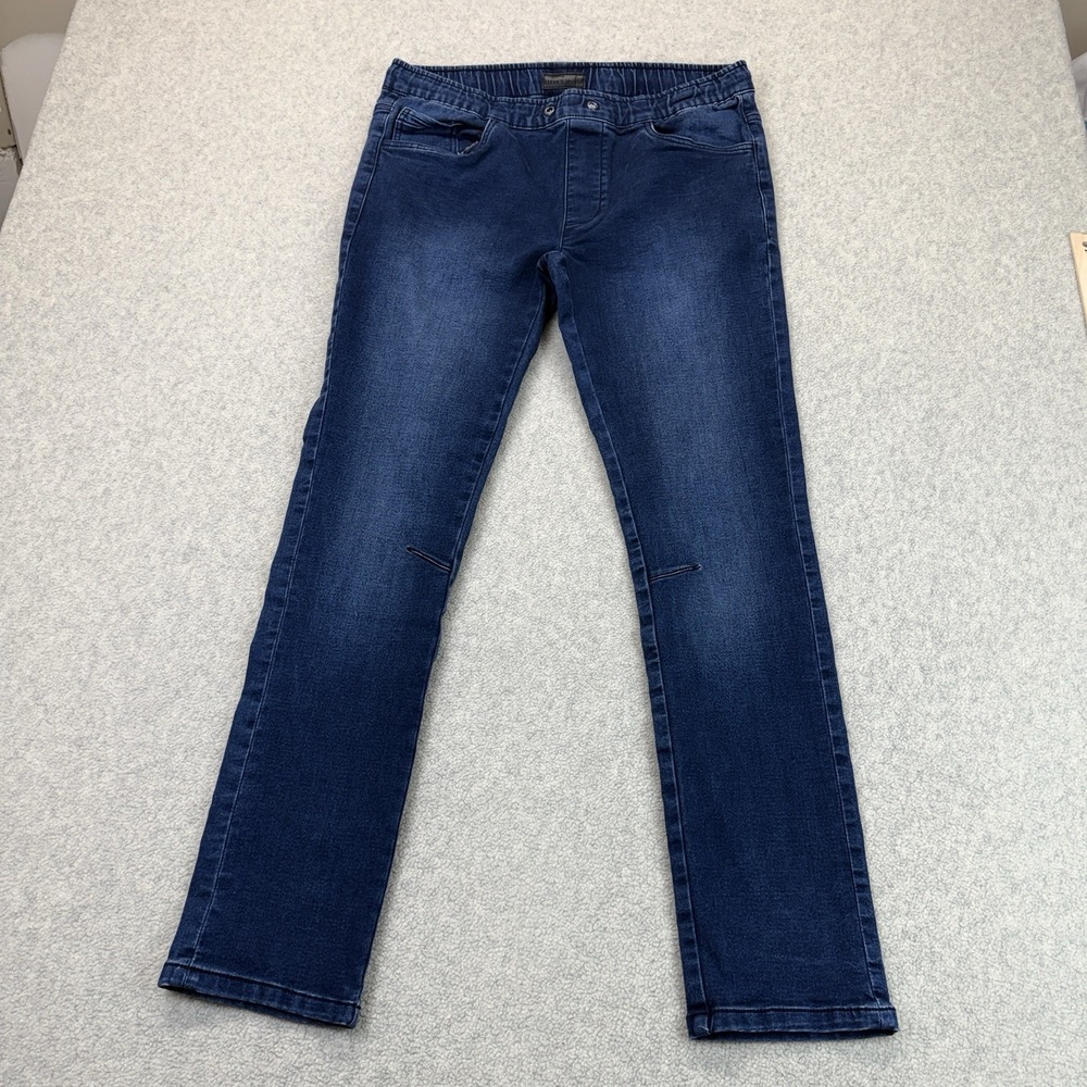 Steve's Jeans Women's Pull-On Skinny Jeans Dark Wash Stretch Size 32